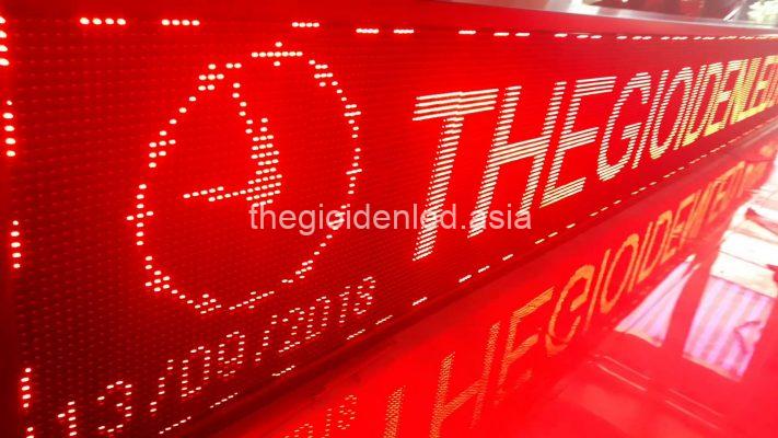 Màn hình LED Quảng Cáo P10 Outdoor màu đỏ - Công ty FADO Việt Nam 