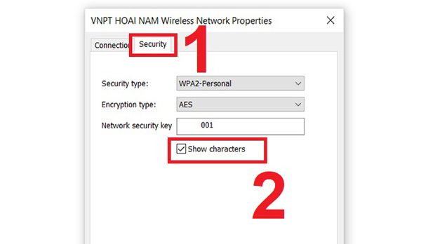 Xem mật khẩu WiFi đã lưu trên máy tính hệ điều hành Windows